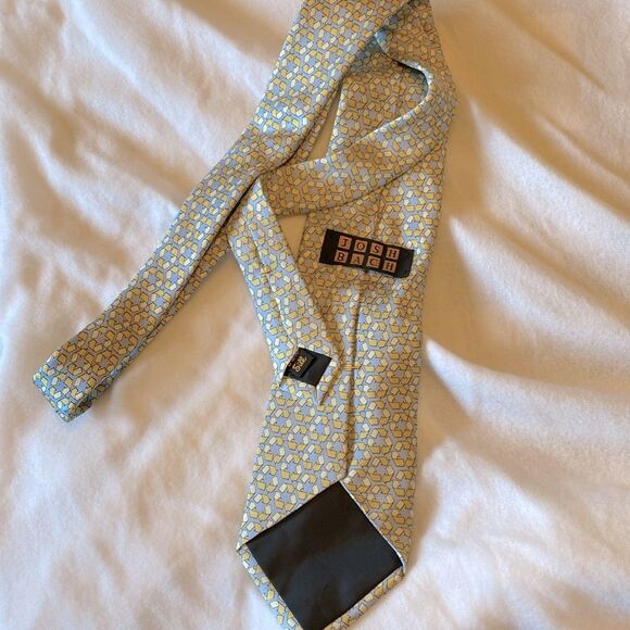 Recycle Tie by Josh Bach. 100% Silk - Picture 4 of 8